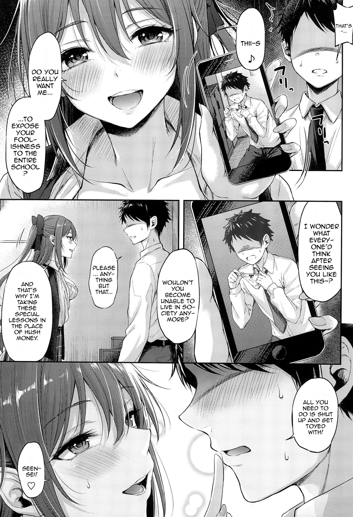 Hentai Manga Comic-Osaka Shizuku's Secret After-School Lesson-Read-3